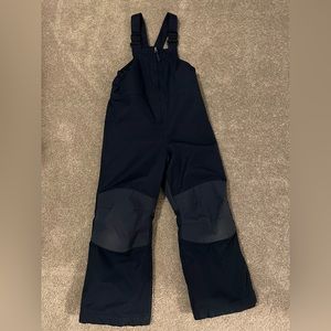 Lands’ End Navy Blue Snowpants/bibs
